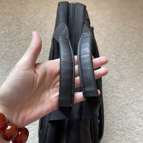 Rare Samsonite Morden Utility Laptop Messenger Bag Black Color - Picture 11 of 14